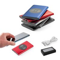 POWERBANK WIRELESS IN ALLUMINIO DA 5000 MAH